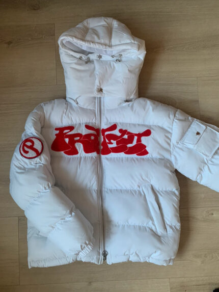 Protect Puffer Jacket - White