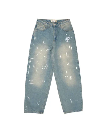 BLUE Protect LDn Paint Splatter Bonkers Denim