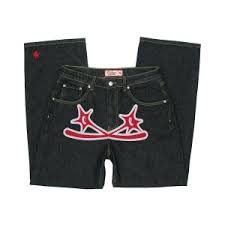 Protect LDN Jeans Pants Red logo